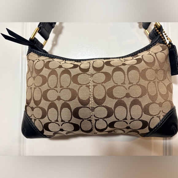 Coach Large Signature Carly Shoulder Bag - Style 11431 - Picture 14 of 15